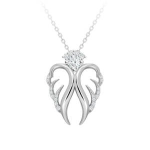 Preciosa Něžný stříbrný náhrdelník Angelic Hope 5293 00 40 cm