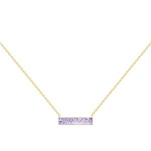 Preciosa Luxusní ocelový náhrdelník Desire s českým křišťálem Preciosa 7430Y56