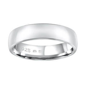 Silvego Snubní stříbrný prsten Poesia pro muže i ženy QRG4104M 62 mm