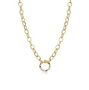 Viceroy Stylový pozlacený náhrdelník Chic 1379C01012