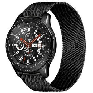 4wrist Milánský tah pro Samsung Galaxy Watch - Černý 22 mm