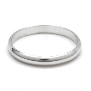 Aranys Stříbrný snubní prsten hladký 2 mm, 51 15635