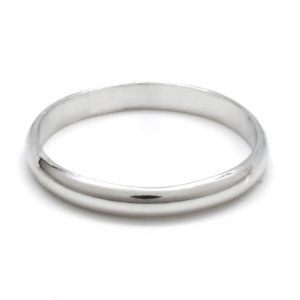 Aranys Stříbrný snubní prsten hladký 2 mm, 57 15641