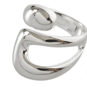 Aranys Stříbrný zatočený prsten 15716