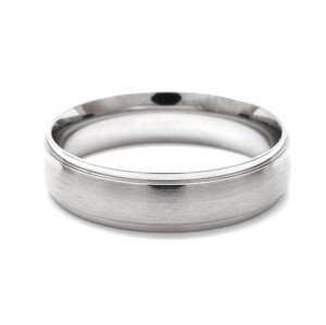 Aranys Snubní prsteny z chirurgické oceli, v. 65 56432