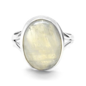 Aranys Stříbrný prsten měsíční kámen, 59 05487