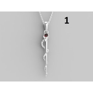 Aranys Přívěsek Aeskulapova hůl, symbol medicíny, 1 54686