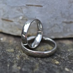 Aranys Ocelové snubní prsteny Elegant, 70 54899