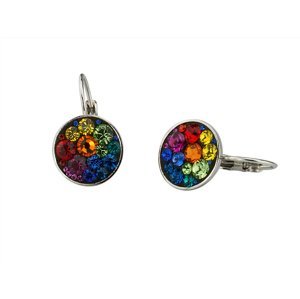Linda's Jewelry Náušnice Parrot Rainbow Mix IN122