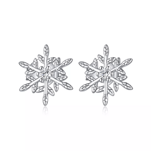 Linda's Jewelry Stříbrné náušnice Frozen Ag 925/1000 IN420