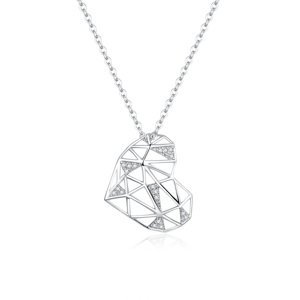 Linda's Jewelry Stříbrný náhrdelník Crazy Love Ag 925/1000 INH074
