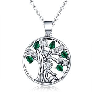 Linda's Jewelry Stříbrný náhrdelník Strom Života Ag 925/1000 INH084