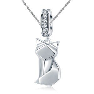 Linda's Jewelry Stříbrný náhrdelník Foxy Liška Ag 925/1000 INH105