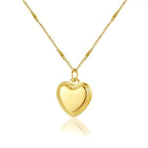 Linda's Jewelry Náhrdelník Vášnivé Srdce chirurgická ocel INH197