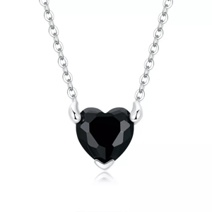 Linda's Jewelry Stříbrný náhrdelník Black Devil Ag 925/1000 INH204