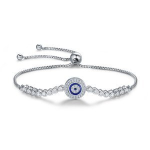 Linda's Jewelry Stříbrný náramek Modré Oko Moudrosti Ag 925/1000 INR100