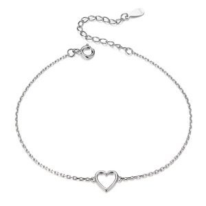 Linda's Jewelry Stříbrný náramek Něžné Srdce Ag 925/1000 INR165