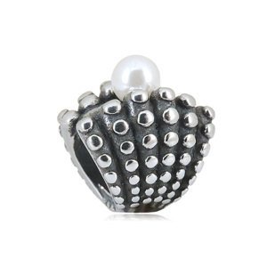 Linda's Jewelry Přívěsek Lastura s perlou chirurgická ocel IP024