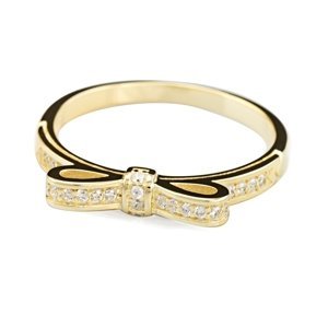 Linda's Jewelry Stříbrný prsten Mašle Elegance  IPR018 Velikost: 54