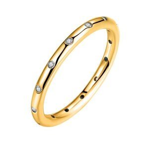 Linda's Jewelry Stříbrný prsten Simple Elegance  IPR020 Velikost: 56