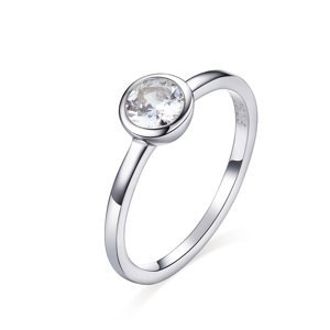 Linda's Jewelry Stříbrný prsten Shiny Pure Effect  IPR044 Velikost: 51