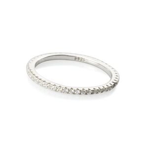 Linda's Jewelry Stříbrný prsten Shiny Simple  IPR047 Velikost: 57