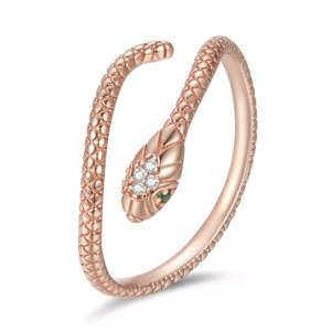 Linda's Jewelry Stříbrný prsten Královna Hadů Rose Ag 925/1000 IPR101-UNI Velikost: Univerzální