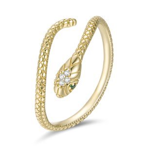 Linda's Jewelry Stříbrný prsten Královna Hadů Elegance Ag 925/1000 IPR102 Velikost: Univerzální
