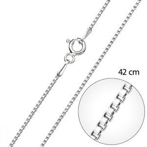 Stříbrný řetízek 30014 délka 42 cm,Stříbrný řetízek 30014 délka 42 cm