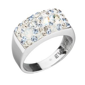 Stříbrný prsten s krystaly Swarovski modrý 35014.3 Light sapphire 54,Stříbrný prsten s krystaly Swarovski modrý 35014.3 Light sapphire 54