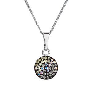 Stříbrný náhrdelník se Swarovski krystaly kulatý měsíční 32086.3 moonlight,Stříbrný náhrdelník se Swarovski krystaly kulatý měsíční 32086.3 moonlight