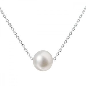 Perlový náhrdelník z pravých říčních perel bílý 22014.1,Perlový náhrdelník z pravých říčních perel bílý 22014.1