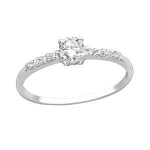 Prsten Diana stříbro 925 -  Velikost: 5 - 1,5 cm (EU 49 - 50) 2203/5