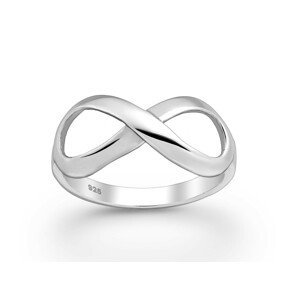 Prsten Infinity stříbro 925 Velikost: 6 - 1,6 cm (EU 51 - 53) 2841/6