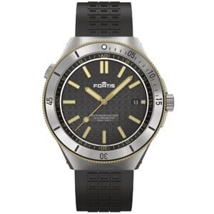 Fortis Marinemaster M-44 Black Resin Gold COSC Limited Edition F8120015