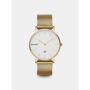 Dámské hodinky s nerezovým páskem ve zlaté barvě Millner Mayfair