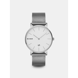 Dámské hodinky s nerezovým páskem ve stříbrné barvě Millner Mayfair