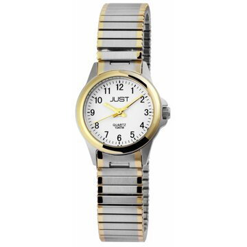 Dámské hodinky s nerezovým páskem ve stříbrné barvě Just