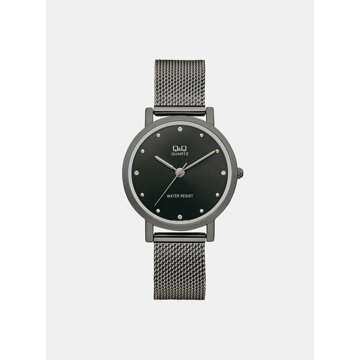 Dámské hodinky s nerezovým páskem ve stříbrné barvě Q&Q