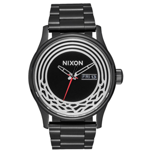Nixon SENTRY SS KYLOBLACK analogové sportovní hodinky - černá