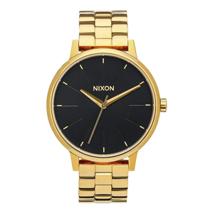 Nixon KENSINGTON ALLGOLDBLACKSUNRAY analogové sportovní hodinky - černá