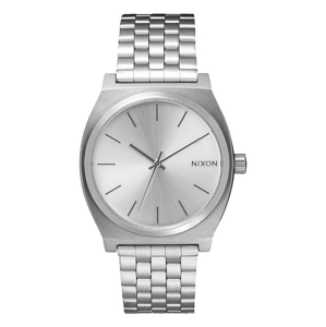 Nixon TIME TELLER ALLSILVER analogové sportovní hodinky - šedá