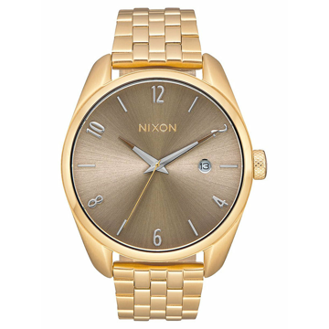 Nixon BULLET ALLLIGHTGOLDTAUPE analogové sportovní hodinky
