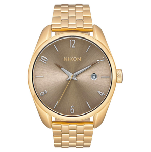 Nixon BULLET ALLLIGHTGOLDTAUPE analogové sportovní hodinky - béžová