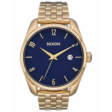 Nixon BULLET LIGHTGOLDNAVY analogové sportovní hodinky