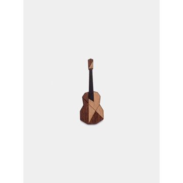 Dřevěná brož Guitar Brooch BeWooden