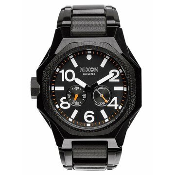 Nixon TANGENT ALLBLACK analogové sportovní hodinky - černá