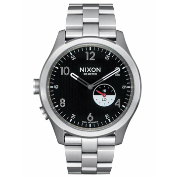 Nixon BEACON black analogové sportovní hodinky