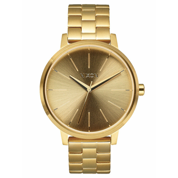Nixon KENSINGTON ALLGOLD analogové sportovní hodinky - zlatá barva