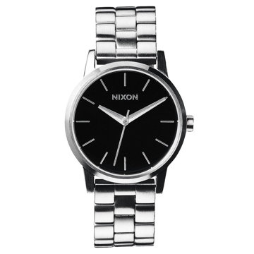 Nixon SMALL KENSINGTON black analogové sportovní hodinky - černá